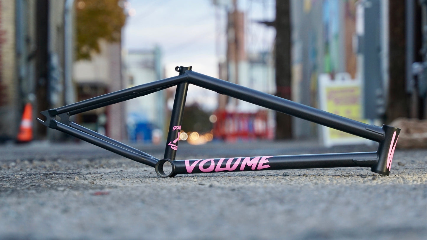 503 BMX x Volume - Voyager XL Frame Reflective Black