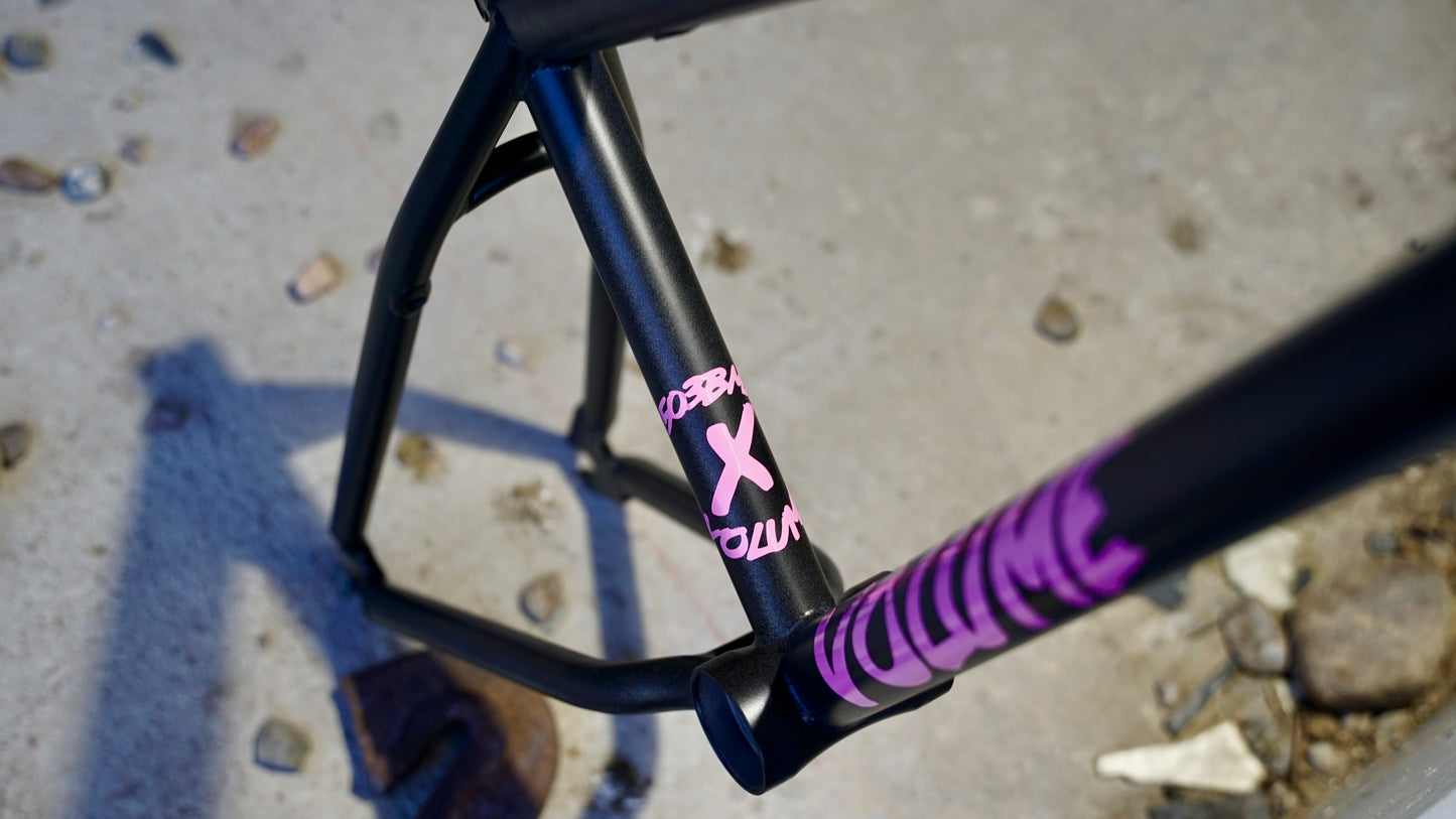 503 BMX x Volume - Voyager XL Frame Reflective Black
