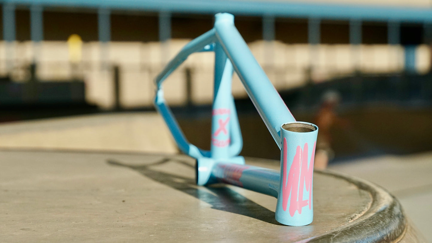 503 BMX x Volume - Voyager XL Frame Nuclear Blue