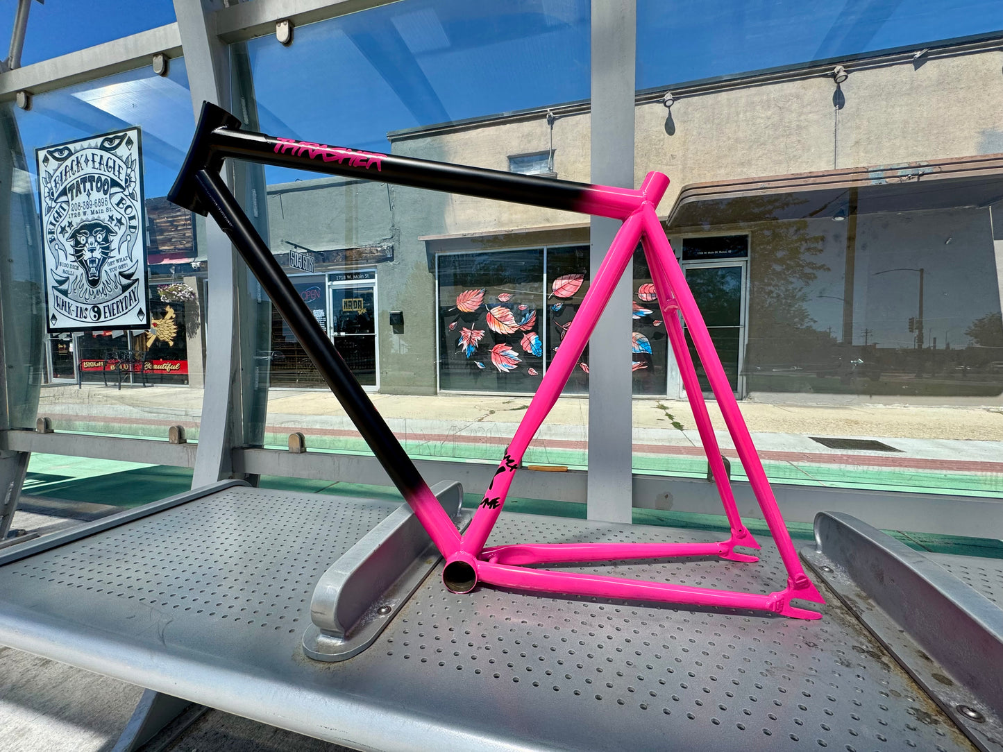 -Limited Edition- Volume Thrasher 700c Black/Fluorescent Pink Frame