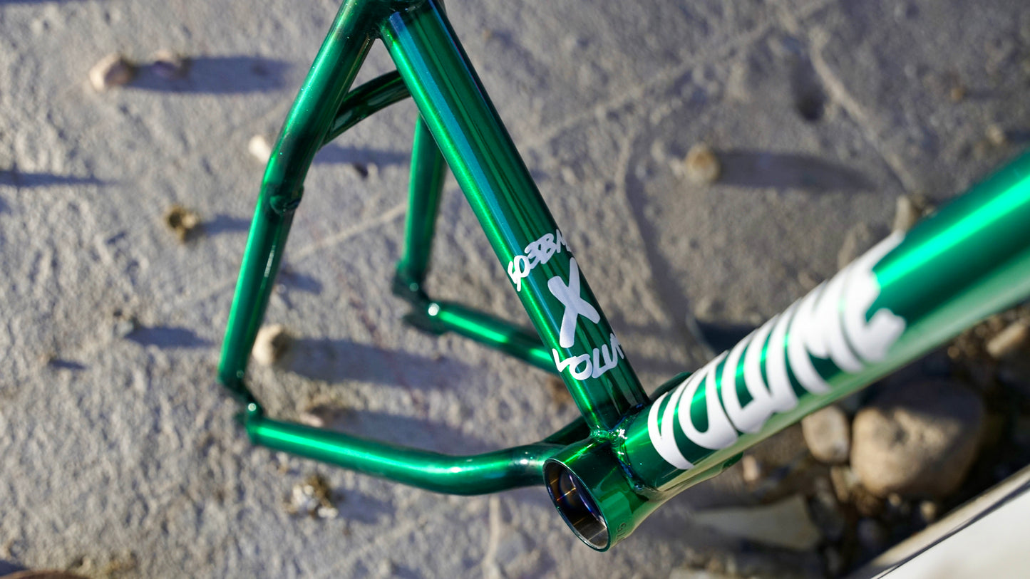 503 BMX x Volume - Voyager XL Frame Trans Green