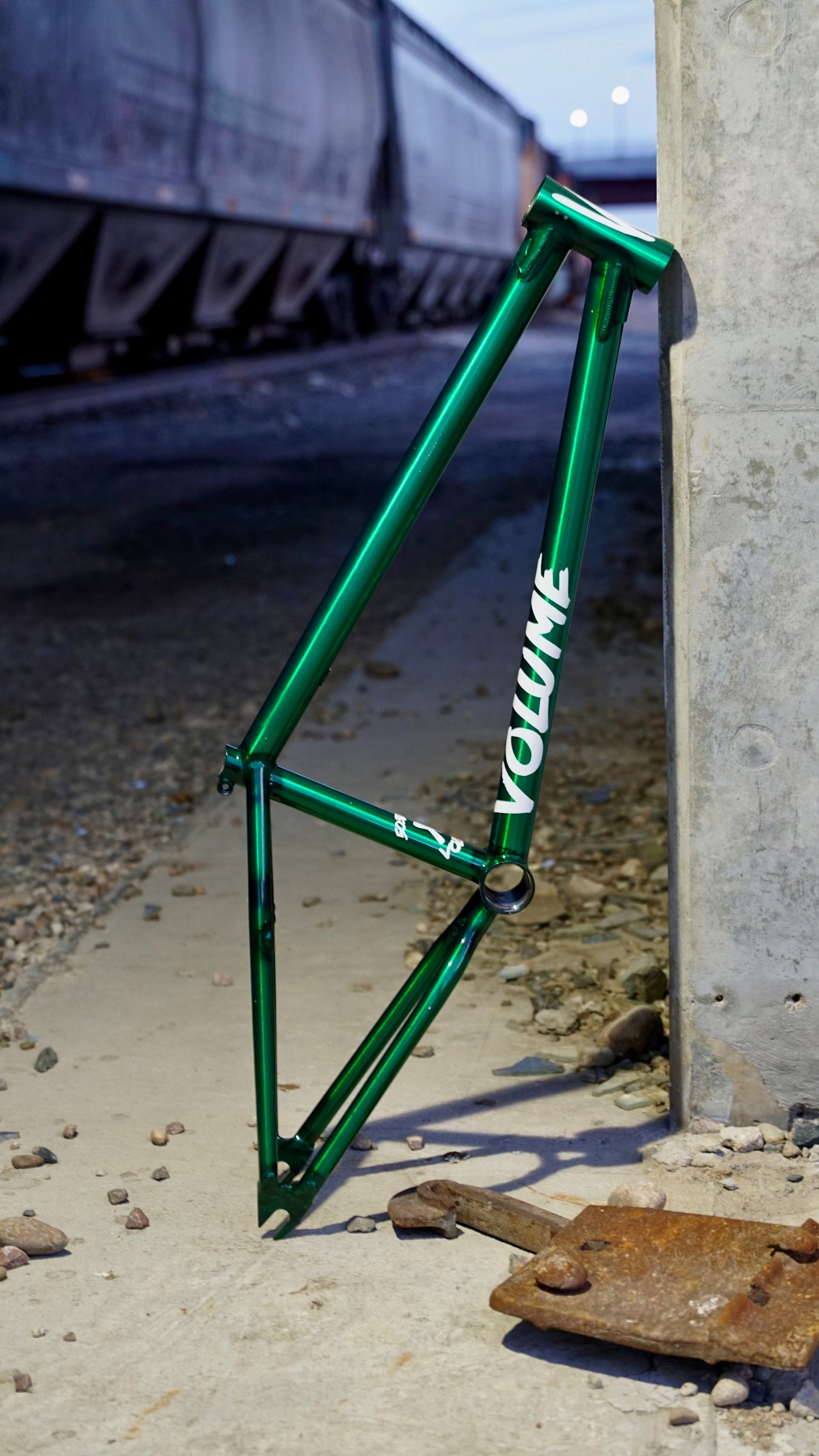 503 BMX x Volume - Voyager XL Frame Trans Green